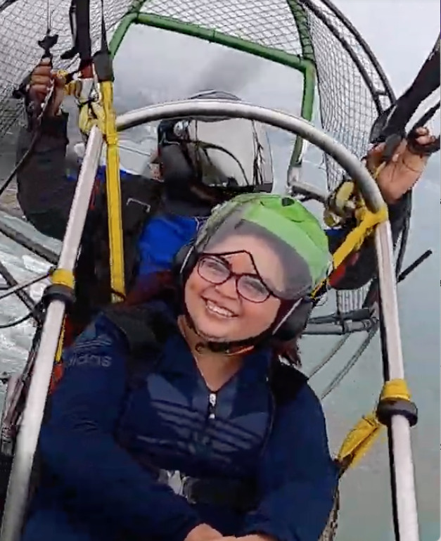 Vuelo en parapente